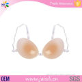 China gold supplier new 2016 Casual thickening invisible silicone v bra with ultrasonic drilling